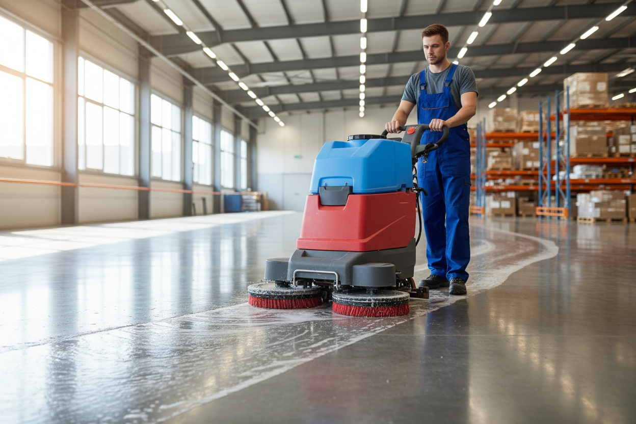 Walk-Behind Floor Scrubbers