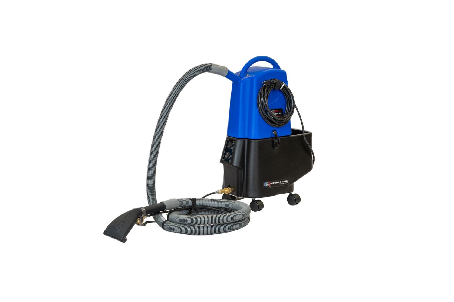U.S. Products Cobra Mini 750C Single Cord Non-Heated Carpet Spotter - 2.5 Gallon Tank - 55 PSI (Machine Only)