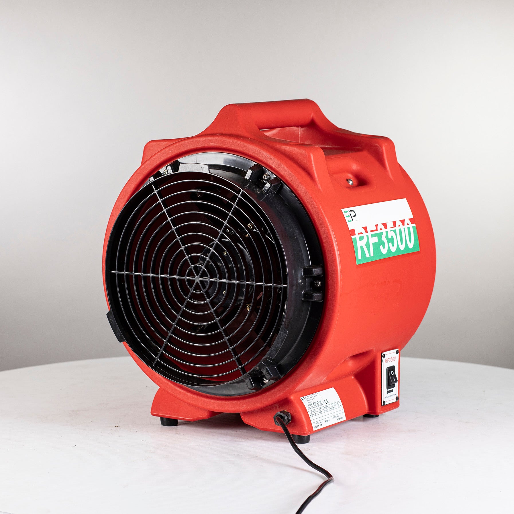 EBAC RF3500 Power Ventilator - 115V Commercial Ventilation Fan