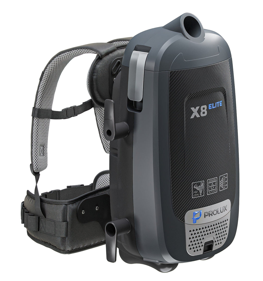 Prolux PLCX8E Backpack Vacuum Canister w/ Electric Powerhead Kit