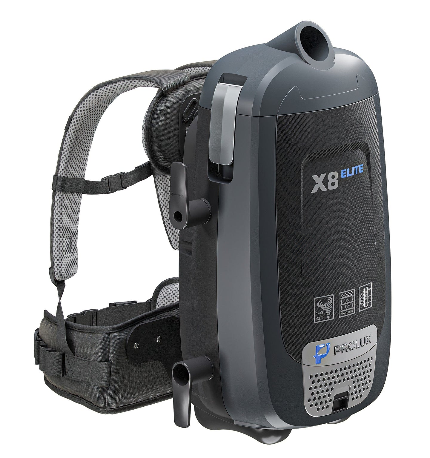 Prolux PLCX8E Backpack Vacuum Canister w/ Electric Powerhead Kit