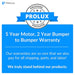Prolux PLC15 15" Loaded Heavy Duty Single Pad Commercial Polisher Floor Buffer Machine Scrubber Loaded