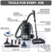 Prolux X8 Elite Backpack Vacuum with Power Nozzle
