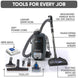 Prolux X8 Elite Backpack Vacuum with Power Nozzle