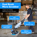 Prolux PLCC430BN Cordless Commercial Micro Dual Brush Floor Cleaner, Scrubber and Buffer