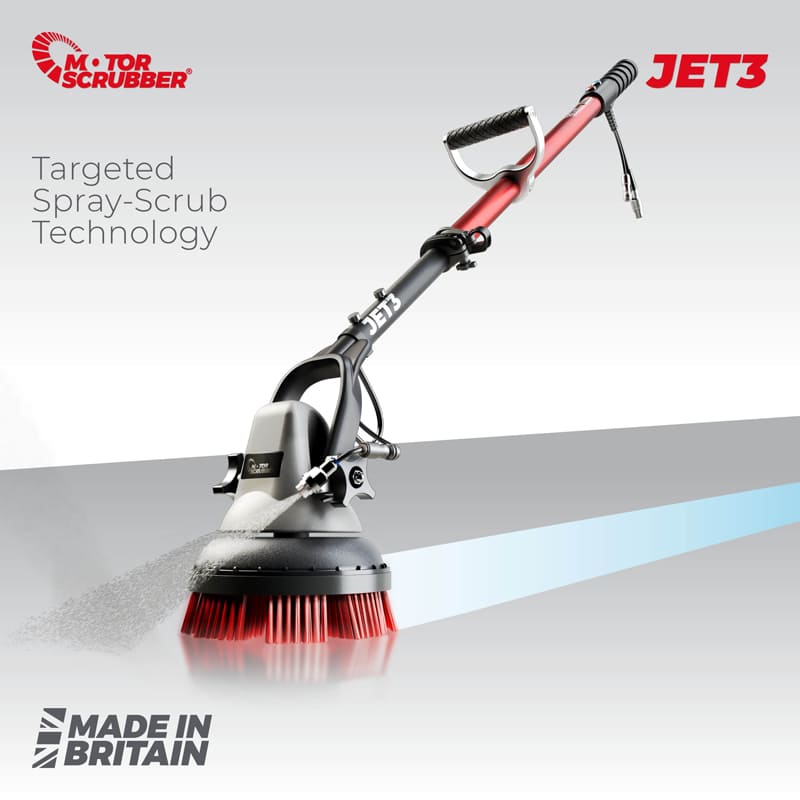 MotorScrubber JET3 - Small Floor Scrubbing Machine
