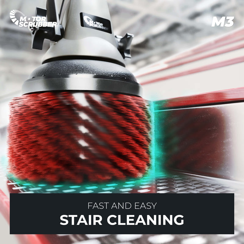 MotorScrubber M3 - Small Floor Scrubbing Machine