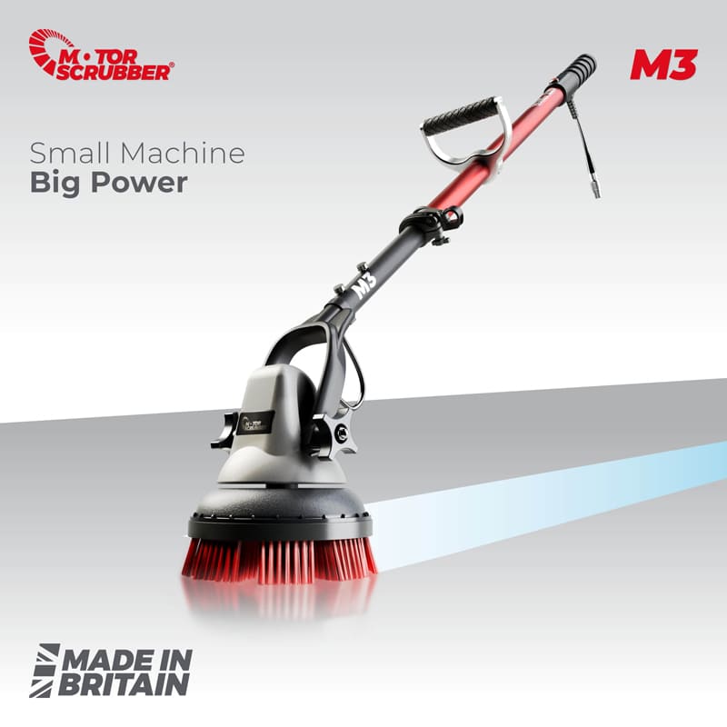 MotorScrubber M3 - Small Floor Scrubbing Machine