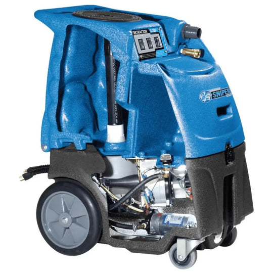 Sandia Sniper 12 Gallon Carpet Extractor 100 PSI Pump Dual 2 Stage with Cord Hook
