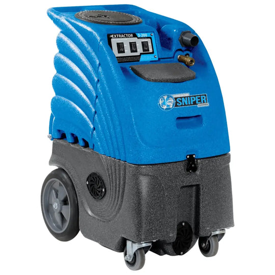 Sandia Sniper 6 Gallon Carpet Extractor 200 PSI Adjustable Pump Dual 2 Stage with Cord Hooks